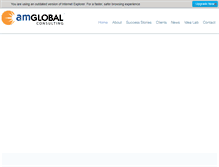 Tablet Screenshot of amglobal.com